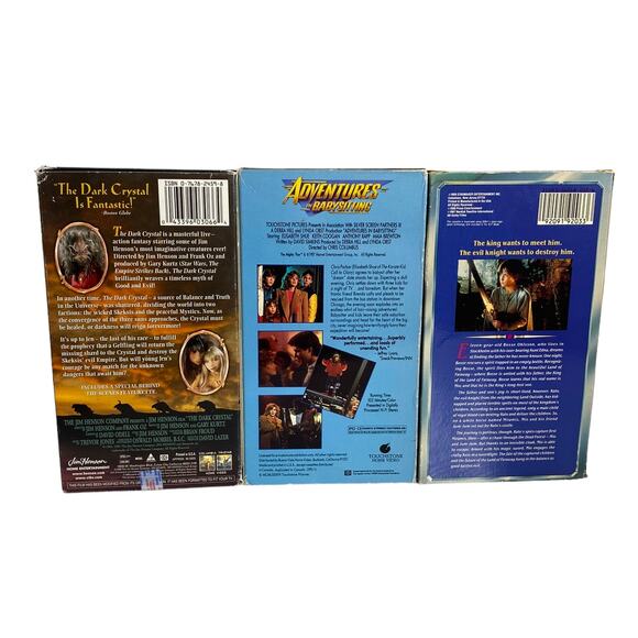 80's Classic Adventure Movies VHS Bundle - Picture 2 of 7